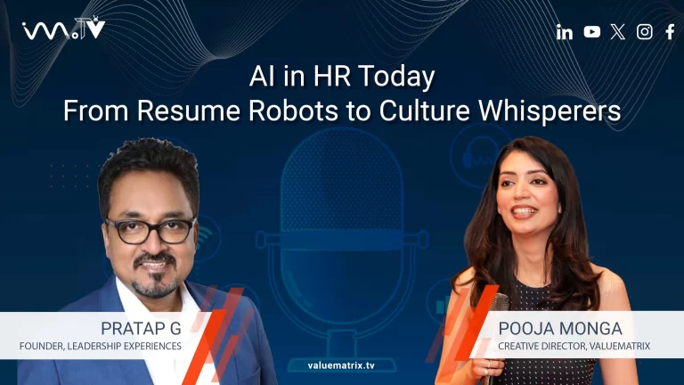 AI in HR Today: From Resume Robots to Culture Whisperers, Explains Pratap G, Founder – Leadership Experiences