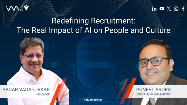 AI can speed up hiring—but only humans can build culture. ”This episode with HR leader Sagar Vadapurkar shows why.